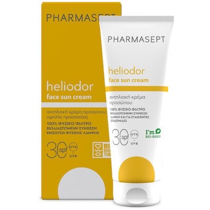 Солнцезащитный крем для лица Heliodor Spf30 - 50 мл Pharmasept
Солнцезащитный крем для лица Heliodor Spf30 - 50 мл Pharmasept