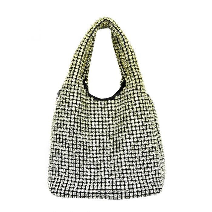 Хрустальная сумка с ручкой в градуированных тонах PEACH ACCESSORIES, желтый
Хрустальная сумка с ручкой в градуированных тонах PEACH ACCESSORIES, желтый