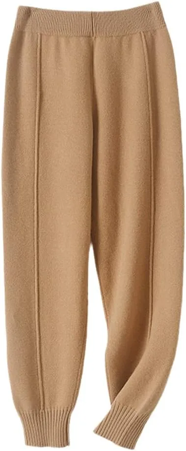 Wvapzxx осенне-зимние женские брюки из 100% шерсти, мягкие, с высокой талией, утепленные
Wvapzxx осенне-зимние женские брюки из 100% шерсти, мягкие, с высокой талией, утепленные