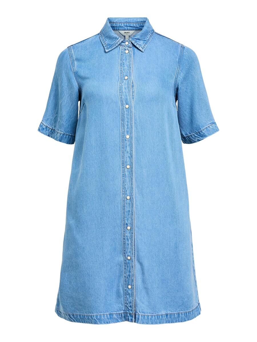Платье-рубашка OBJECT OBJFRAME, синий деним
Платье-рубашка OBJECT OBJFRAME, синий деним