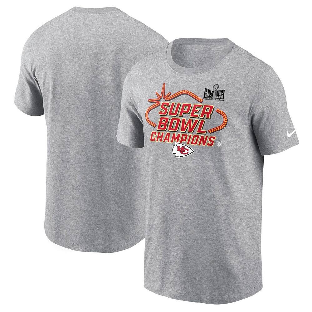 Мужская высокая футболка Nike Heather Grey Kansas City Chiefs Super Bowl LVIII Champions Locker Room Trophy Collection, цвет Chf Grey
Мужская высокая футболка Nike Heather Grey Kansas City Chiefs Super Bowl LVIII Champions Locker Room Trophy Collection, цвет Chf Grey
