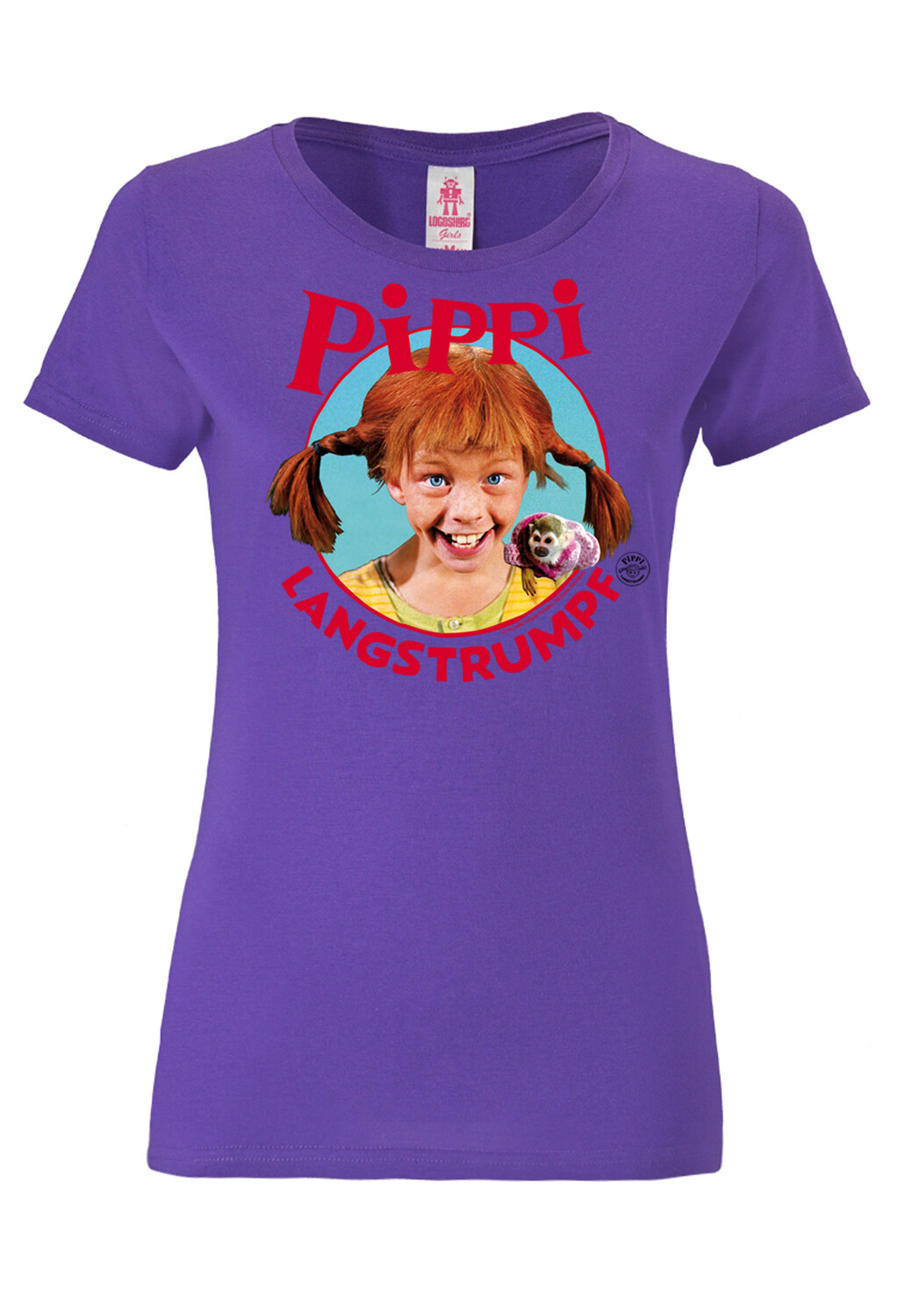 Футболка Logoshirt Pippi Langstrumpf, фиолетовый
Футболка Logoshirt Pippi Langstrumpf, фиолетовый