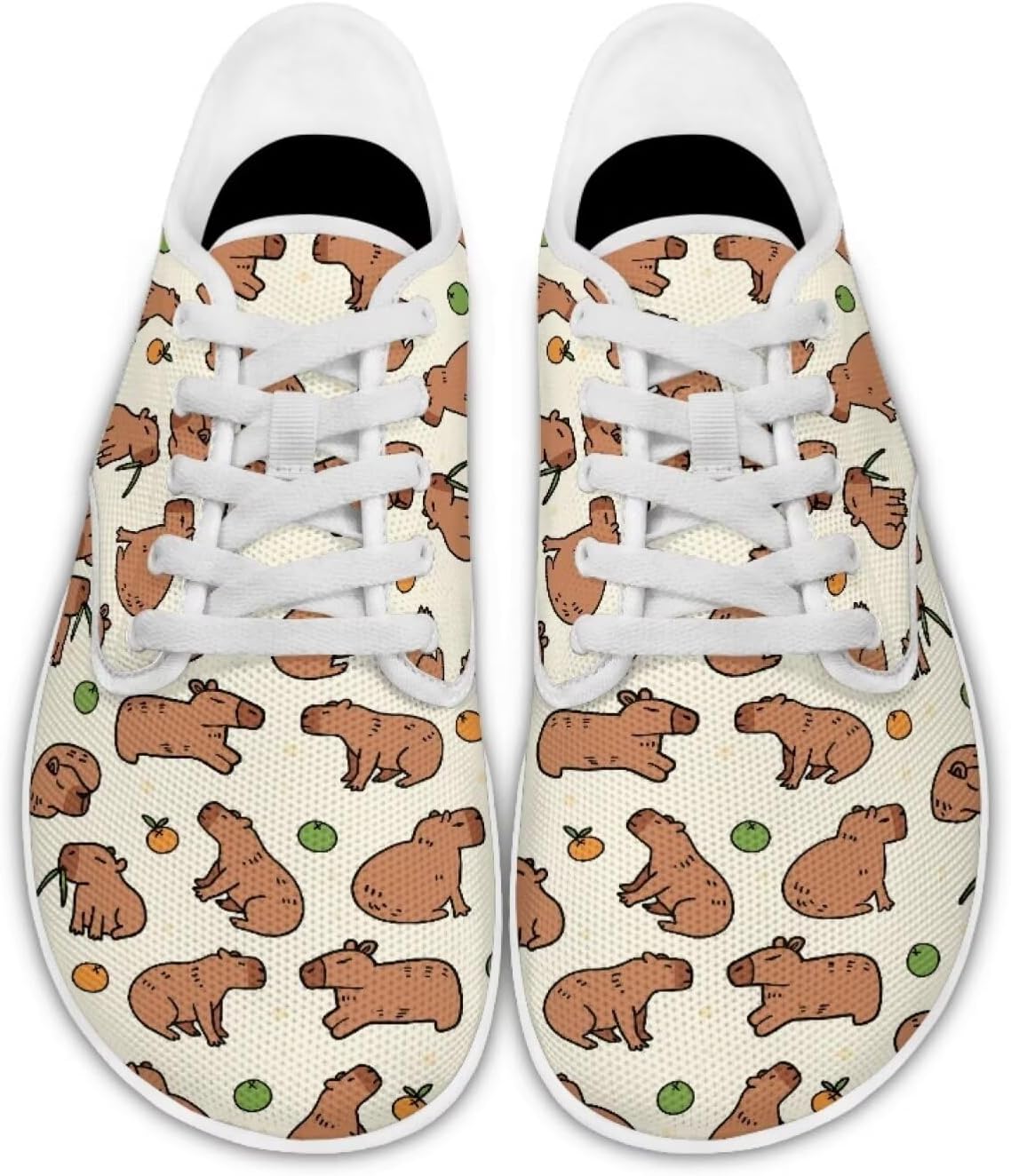 Кроссовки для ходьбы Forchrinse Capybara and Flower для женщин и подростков, минималистичные повседневные прогулочные туфли на шнуровке из сетчатого материала, Cute Capybara
Кроссовки для ходьбы Forchrinse Capybara and Flower для женщин и подростков, минималистичные повседневные прогулочные туфли на шнуровке из сетчатого материала, Cute Capybara