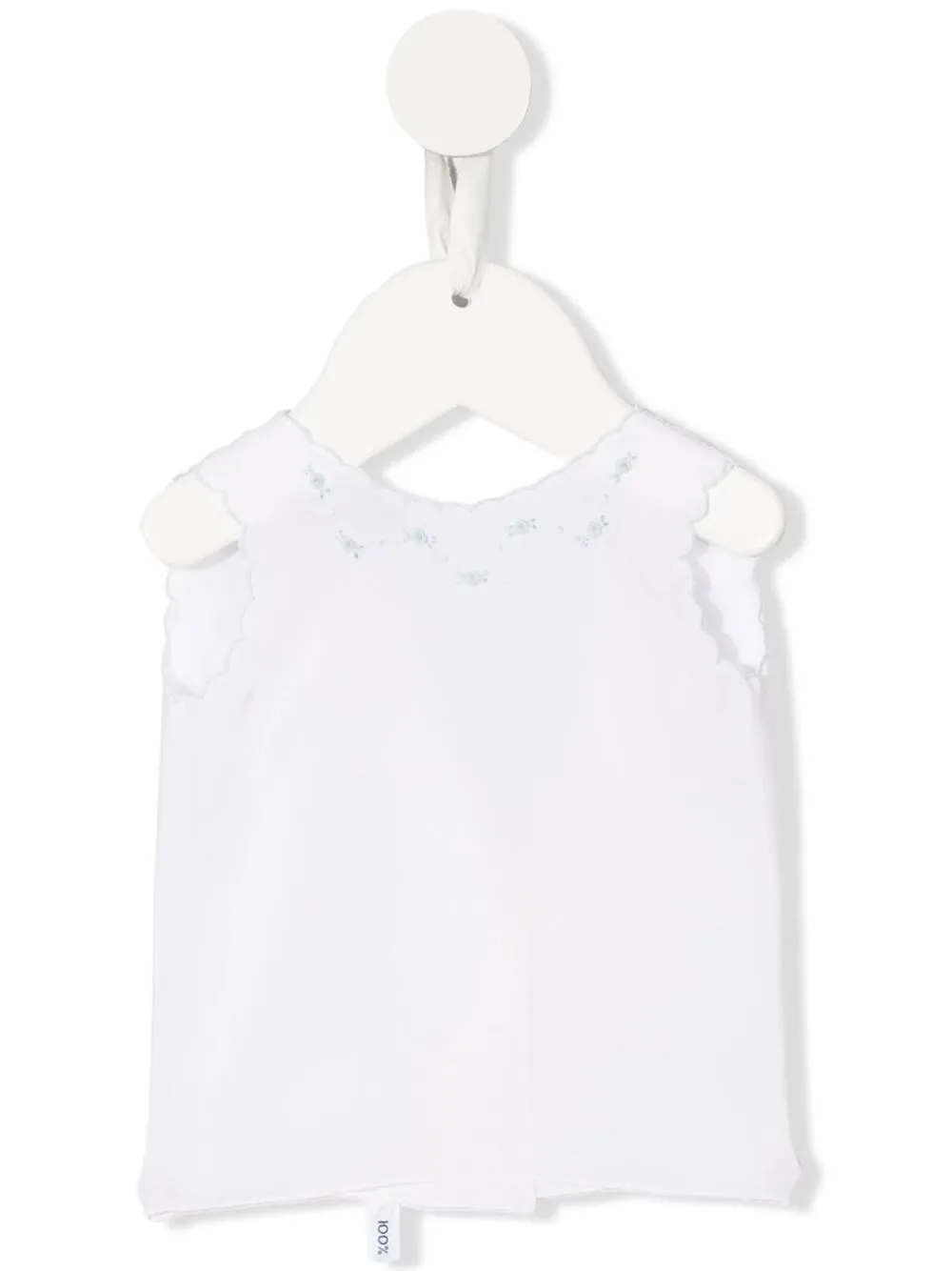 Рубашка с фестонами и вышивкой Mariella Ferrari, белый
Рубашка с фестонами и вышивкой Mariella Ferrari, белый