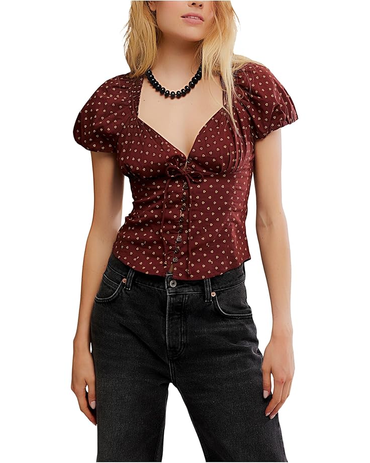 Женская летняя блуза с принтом Free People Summer Printed, Chocolate Combo
Женская летняя блуза с принтом Free People Summer Printed, Chocolate Combo