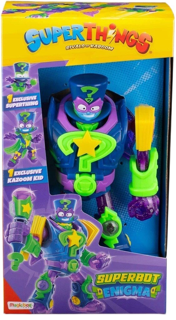 Фигурка робота Super Things Zings Superbot Enigma SuperThings
Фигурка робота Super Things Zings Superbot Enigma SuperThings