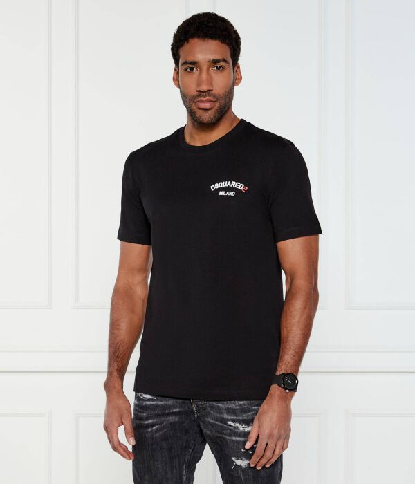 Футболки Regular fit Dsquared2, черный 
Футболки Regular fit Dsquared2, черный