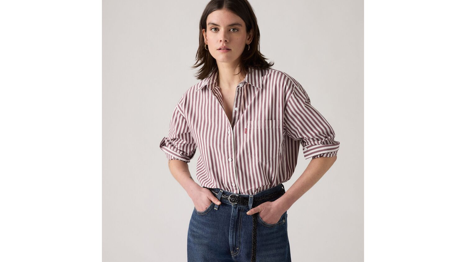 Рубашка бойфренда Харли Levi's, Chocolate Truffle Stripe - Brown
Рубашка бойфренда Харли Levi's, Chocolate Truffle Stripe - Brown