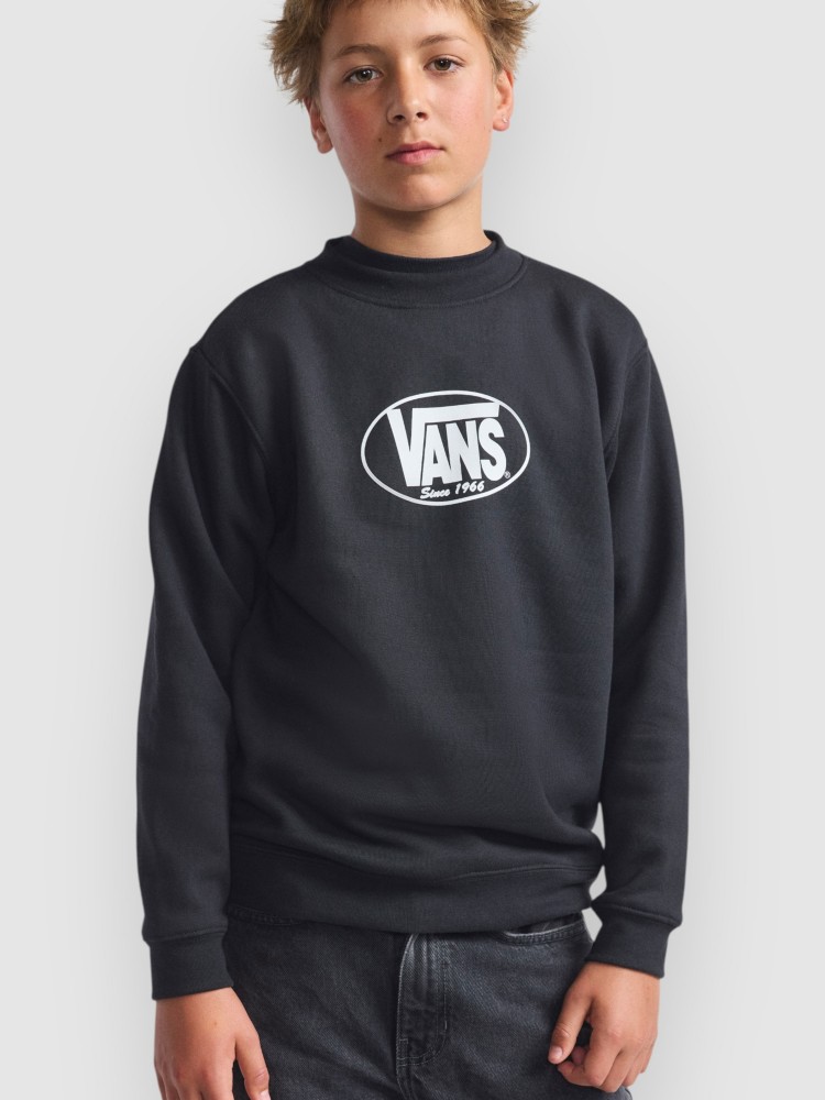 Свитер Vans Classic Oval Crew Kids Sweater, black
Свитер Vans Classic Oval Crew Kids Sweater, black