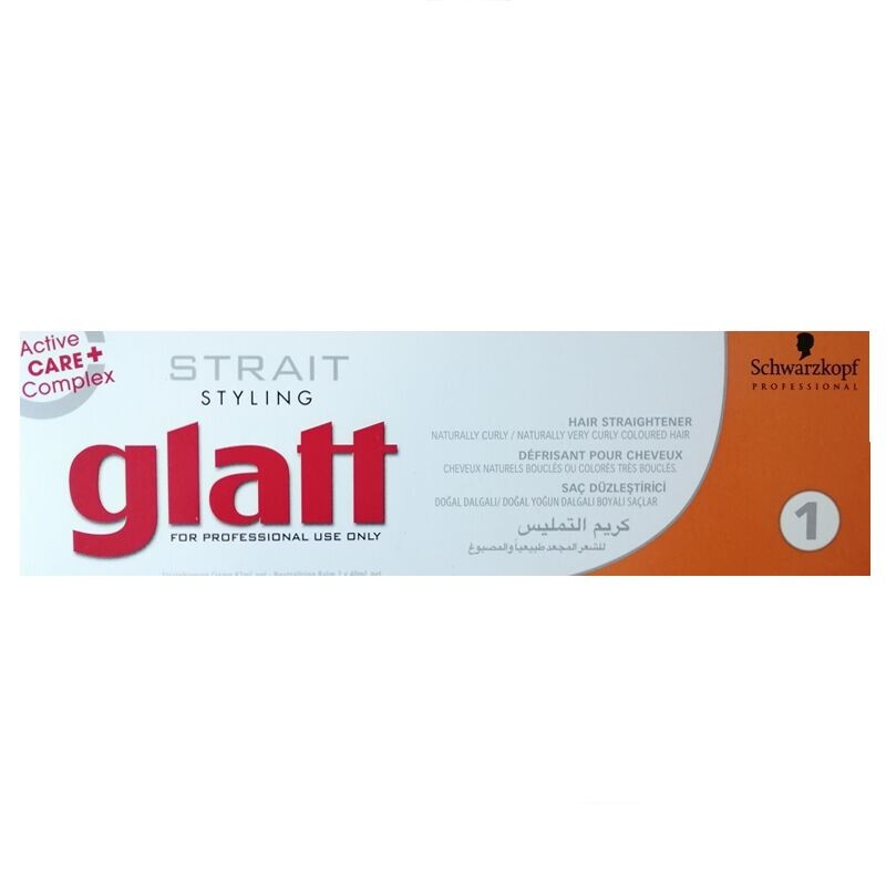 Набор для перманентного выпрямления волос: крем-выпрямитель Schwarzkopf Professional Glatt Strait Styling, 2х40 мл
Набор для перманентного выпрямления волос: крем-выпрямитель Schwarzkopf Professional Glatt Strait Styling, 2х40 мл