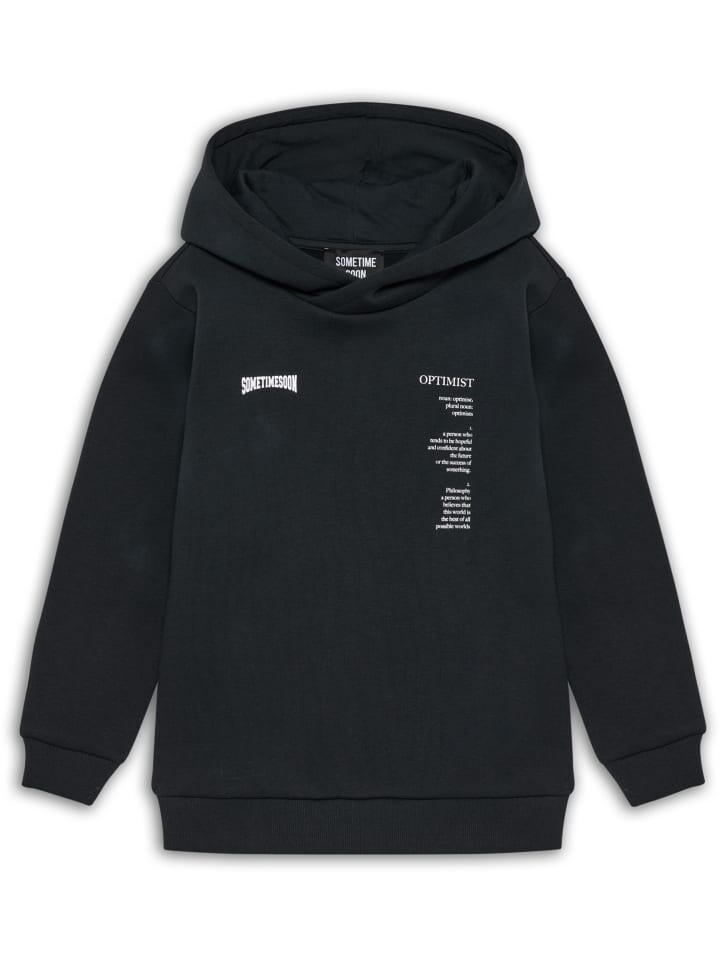 Пуловер с капюшоном Sometime Soon Hoodie Stsaiden Kinder, черный
Пуловер с капюшоном Sometime Soon Hoodie Stsaiden Kinder, черный