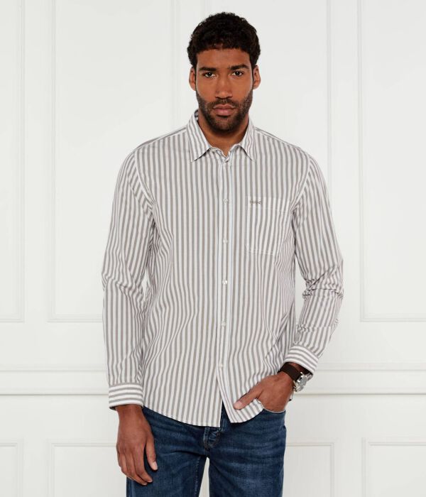 Рубашка эрилло Regular fit Hugo, коричневый
Рубашка эрилло Regular fit Hugo, коричневый