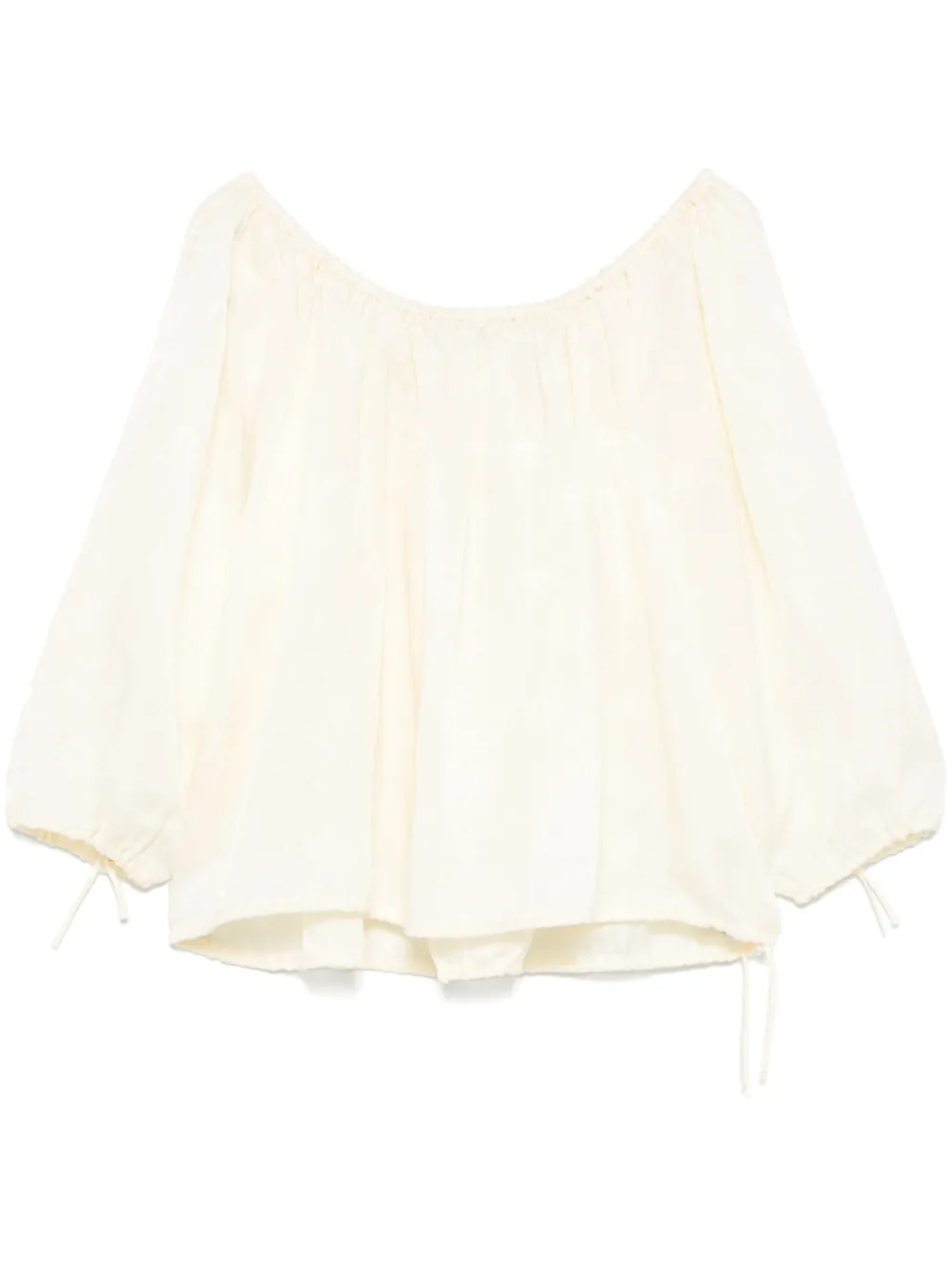 Блузка с открытыми плечами PNK, желтый 
Блузка с открытыми плечами PNK, желтый