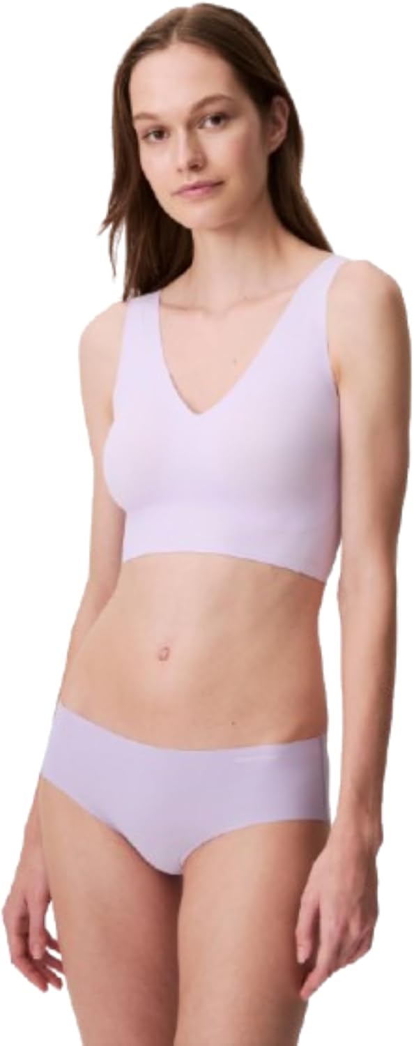 Бюстгальтер-бралетт Calvin Klein Womens Invisibles Comfort Seamless с легкой подкладкой и V-образным вырезом, Lilac Quartz
Бюстгальтер-бралетт Calvin Klein Womens Invisibles Comfort Seamless с легкой подкладкой и V-образным вырезом, Lilac Quartz