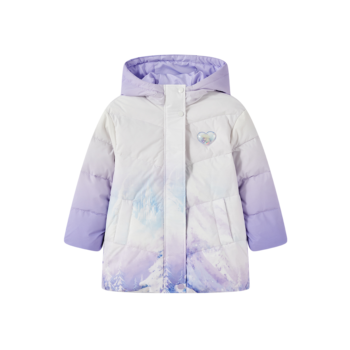 Детская пуховая куртка Disney, фиолетовый
Детская пуховая куртка Disney, фиолетовый