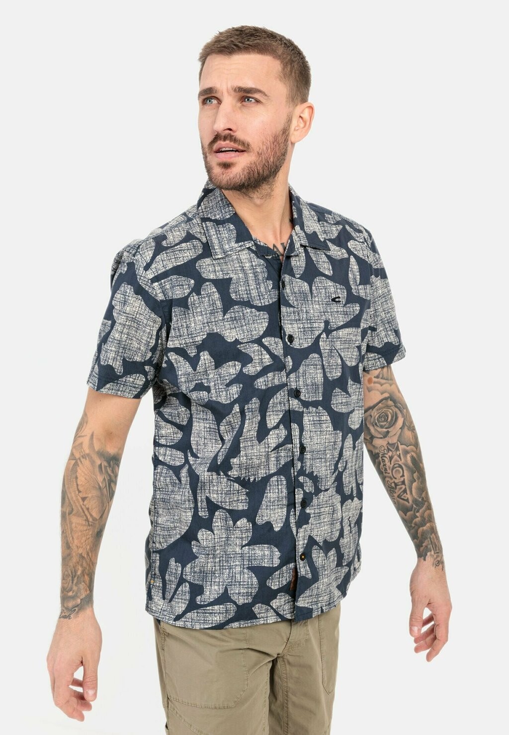 Рубашка Mit Allover-Print camel active, темно-синяя
Рубашка Mit Allover-Print camel active, темно-синяя