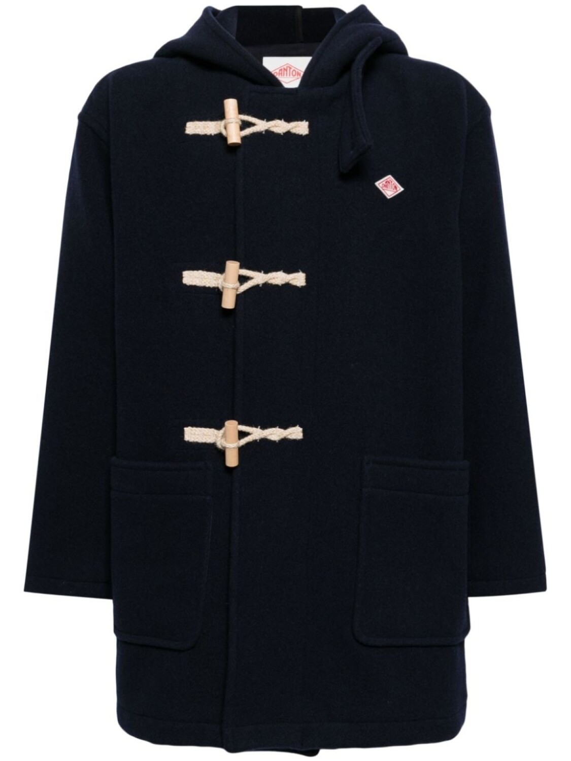 Дафлкот из смесовой шерсти Danton, синий 
Дафлкот из смесовой шерсти Danton, синий