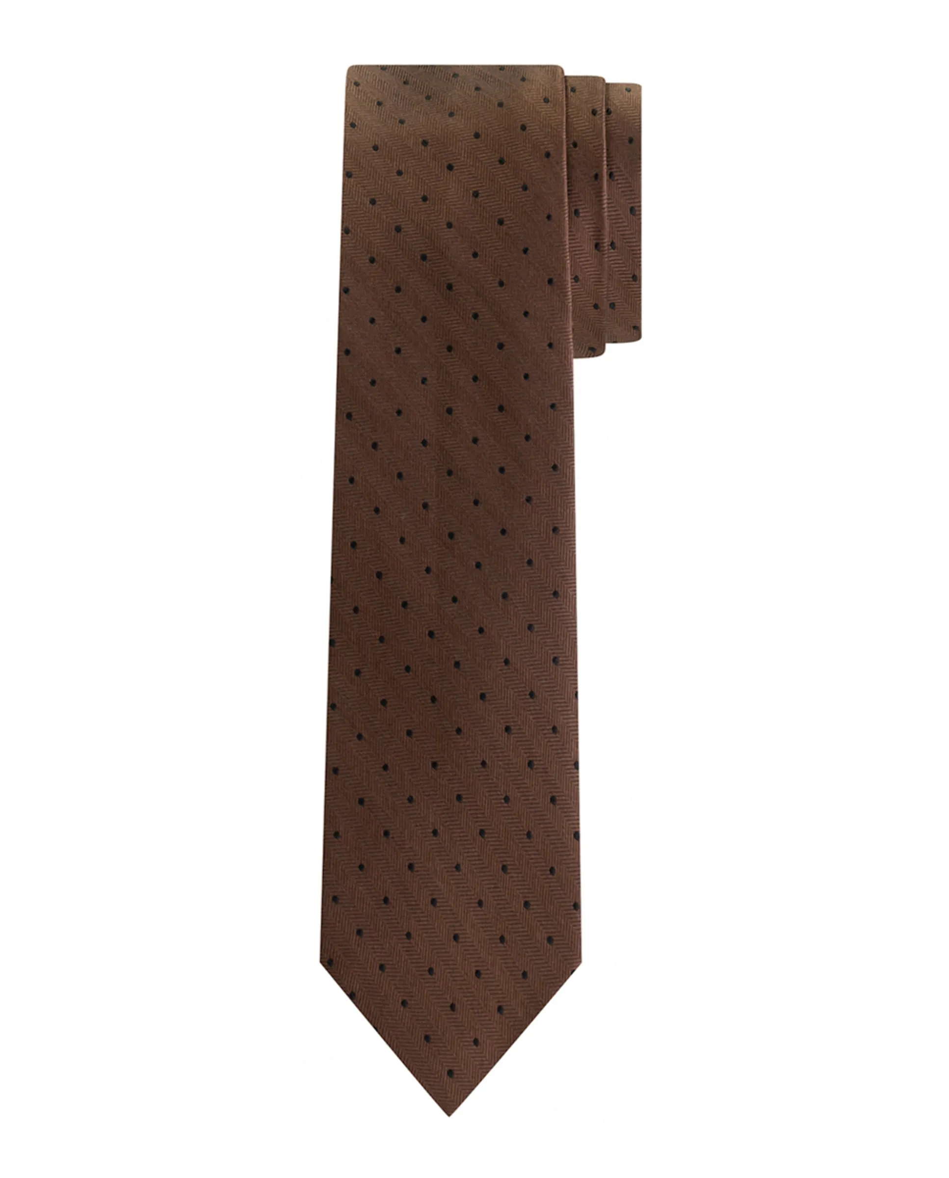 Мужской галстук из шелка в елочку с точечным узором Michael Kors, коричневый
Мужской галстук из шелка в елочку с точечным узором Michael Kors, коричневый