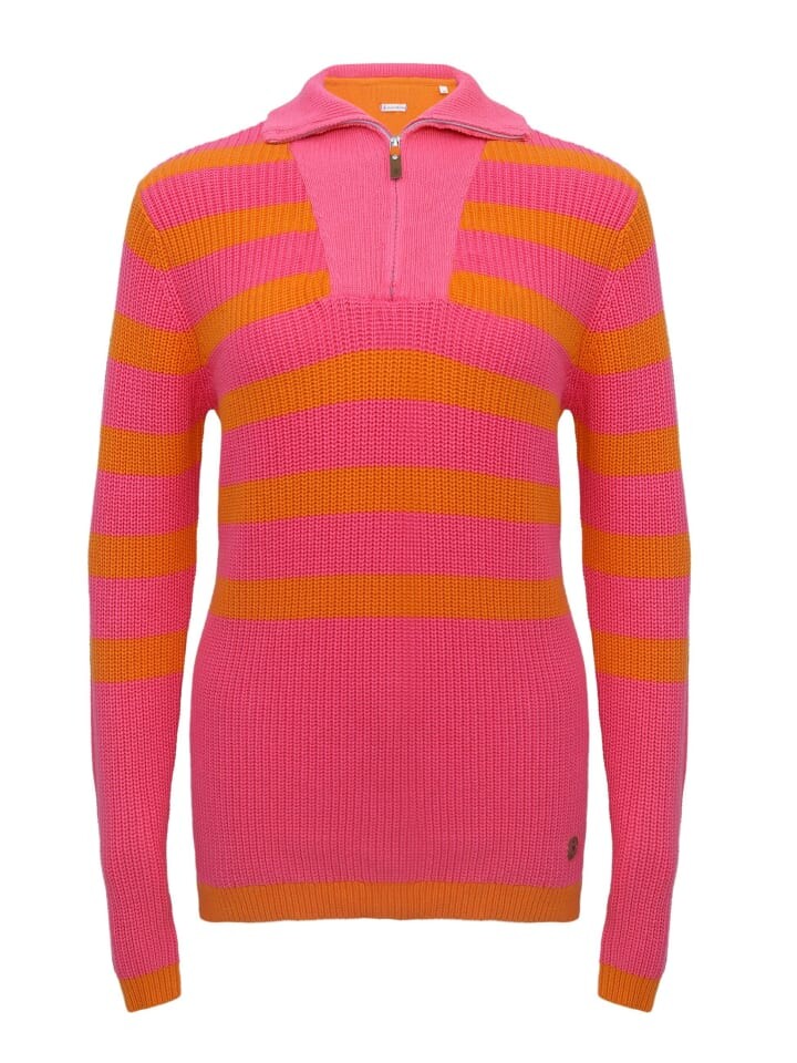 Пуловер SCHIETWETTER Rollkragen Sontje, цвет pink-orange 
Пуловер SCHIETWETTER Rollkragen Sontje, цвет pink-orange