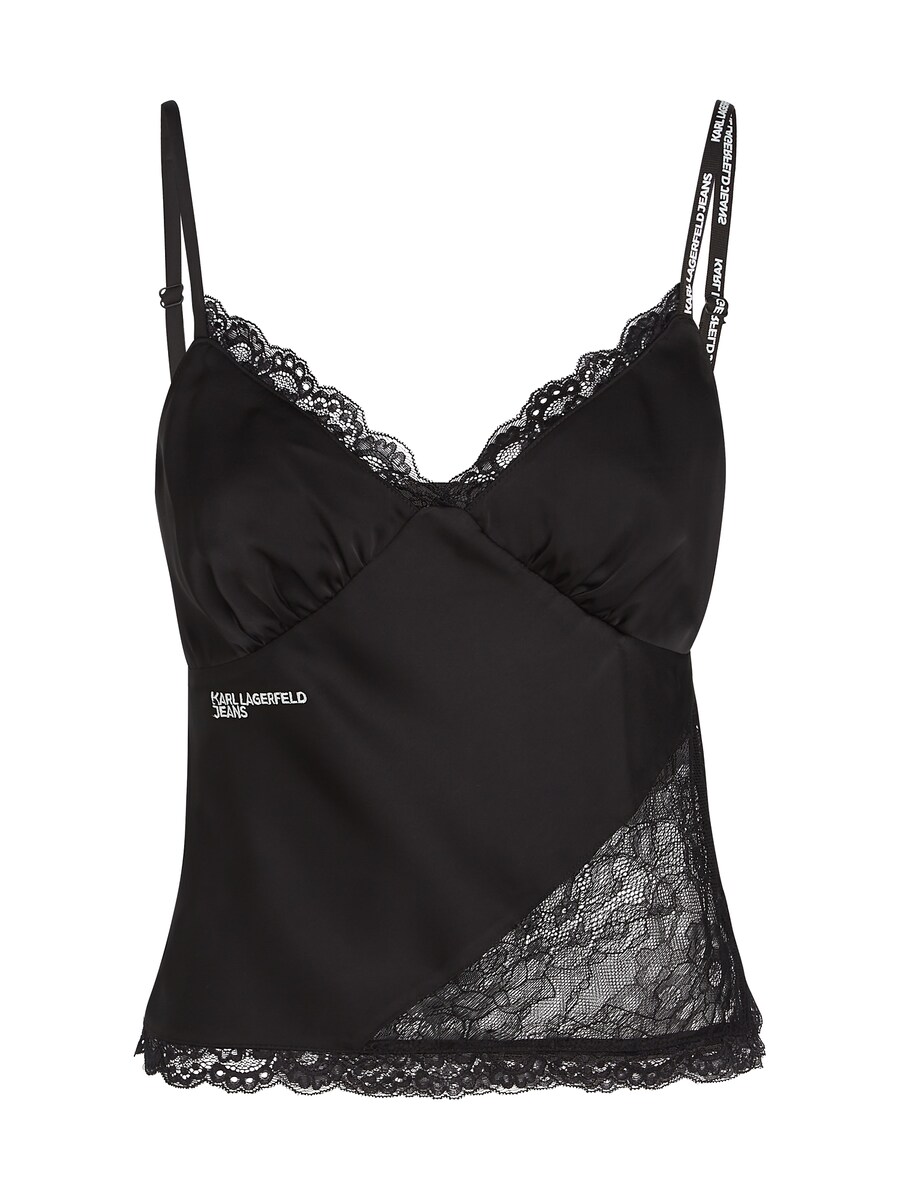 Топ KARL LAGERFELD JEANS, черный
Топ KARL LAGERFELD JEANS, черный