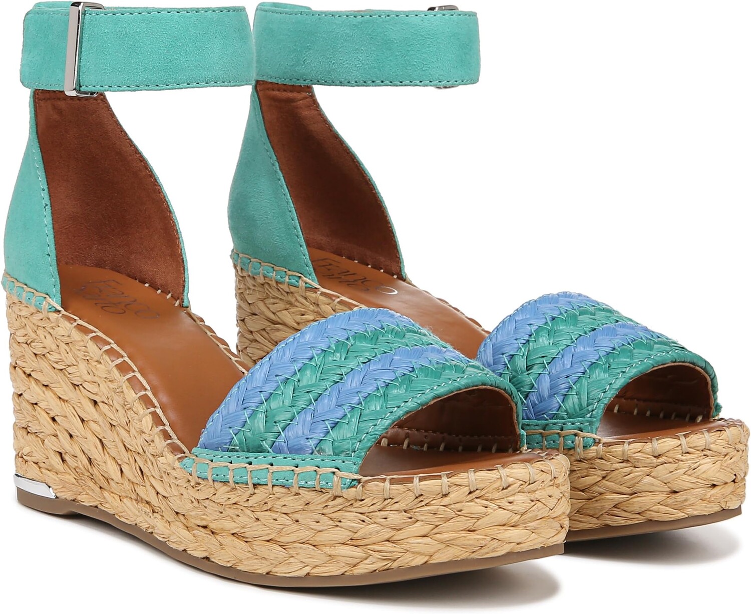 Туфли Franco Sarto Clemens Raffia Espadrille Wedge Heel Sandals, цвет Teal Green Woven
Туфли Franco Sarto Clemens Raffia Espadrille Wedge Heel Sandals, цвет Teal Green Woven