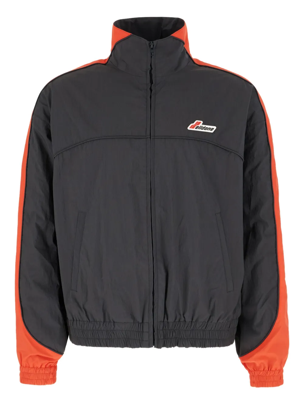 Бомбер на молнии We11done, черный
Бомбер на молнии We11done, черный