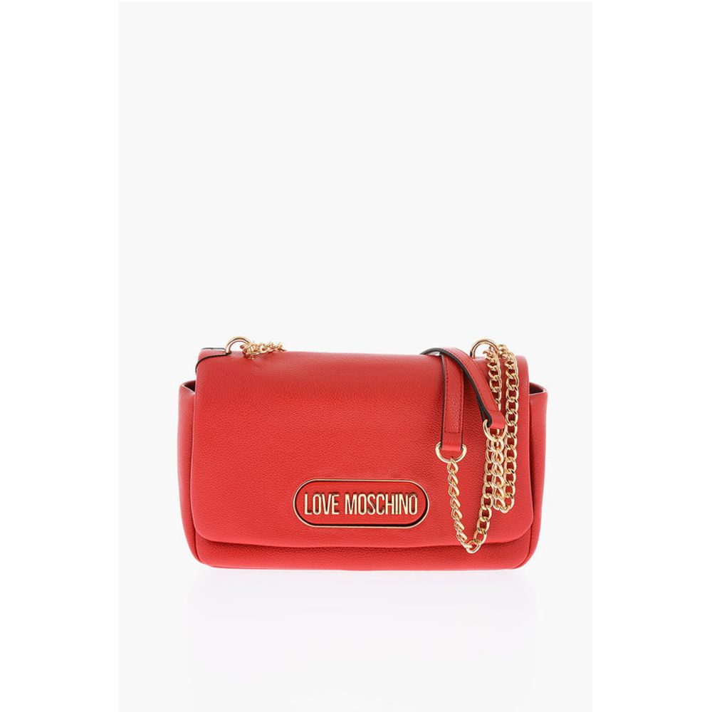 Сумка через плечо LOVE из текстурированной искусственной кожи с золотым логотипом Moschino, Red
Сумка через плечо LOVE из текстурированной искусственной кожи с золотым логотипом Moschino, Red