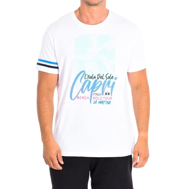 Мужская футболка с коротким рукавом tmr307 js206 La Martina, белый
Мужская футболка с коротким рукавом tmr307 js206 La Martina, белый