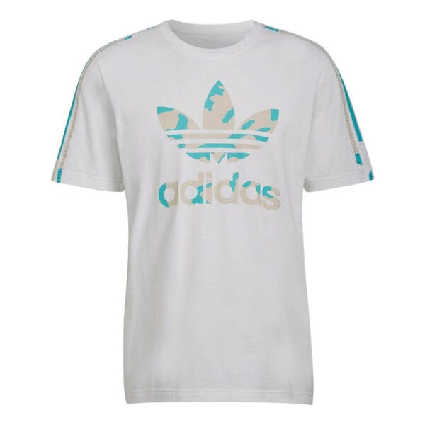 Футболка Men's adidas originals Pattern Camouflage Logo Stripe Short Sleeve White T-Shirt, белый 
Футболка Men's adidas originals Pattern Camouflage Logo Stripe Short Sleeve White T-Shirt, белый