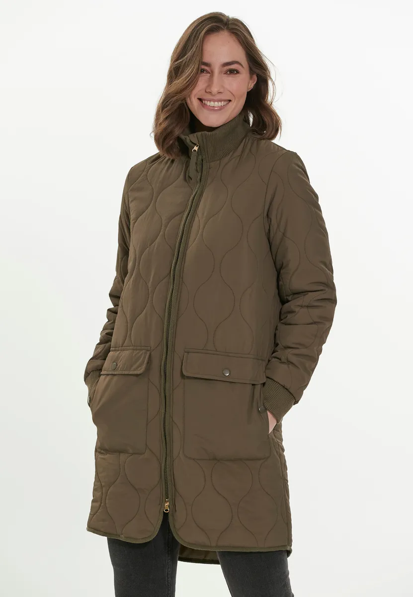 WEATHER REPORT стеганое пальто "Eilish" стеганого дизайна, зеленый 
WEATHER REPORT стеганое пальто "Eilish" стеганого дизайна, зеленый