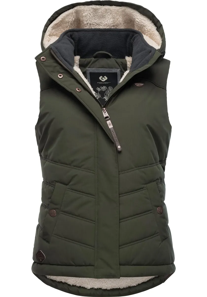 Стеганый жилет Ragwear "Hesty", стильный уличный жилет со съемным капюшоном, зеленый
Стеганый жилет Ragwear "Hesty", стильный уличный жилет со съемным капюшоном, зеленый