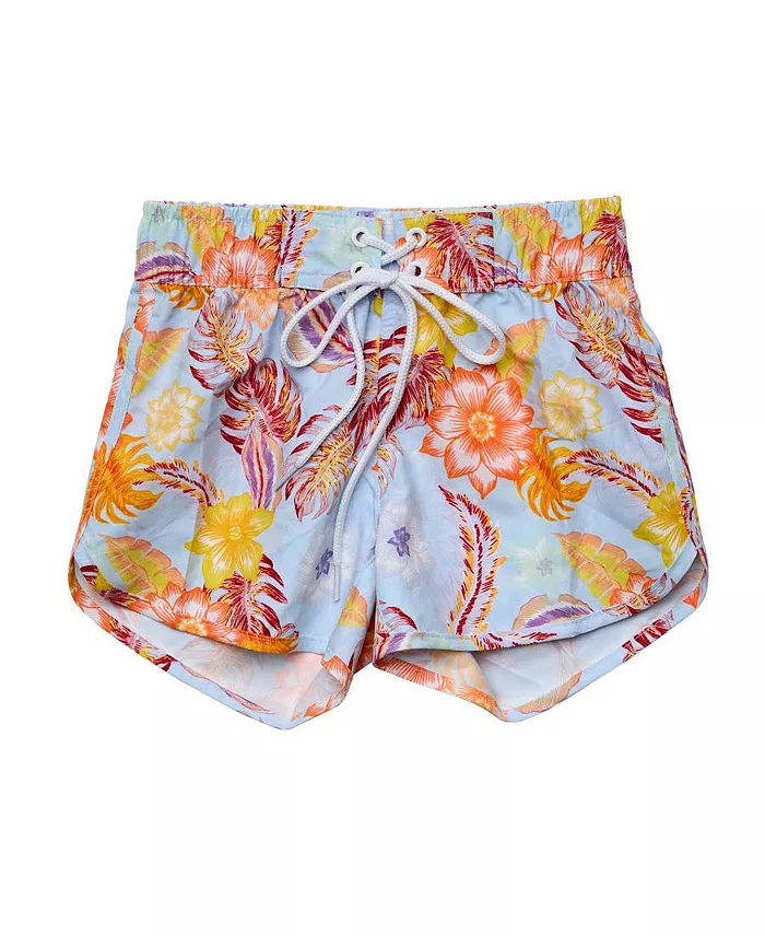 Шорты для плавания Big Girls Toddler|Child Boho Tropical Sustainable Snapper Rock, синий
Шорты для плавания Big Girls Toddler|Child Boho Tropical Sustainable Snapper Rock, синий