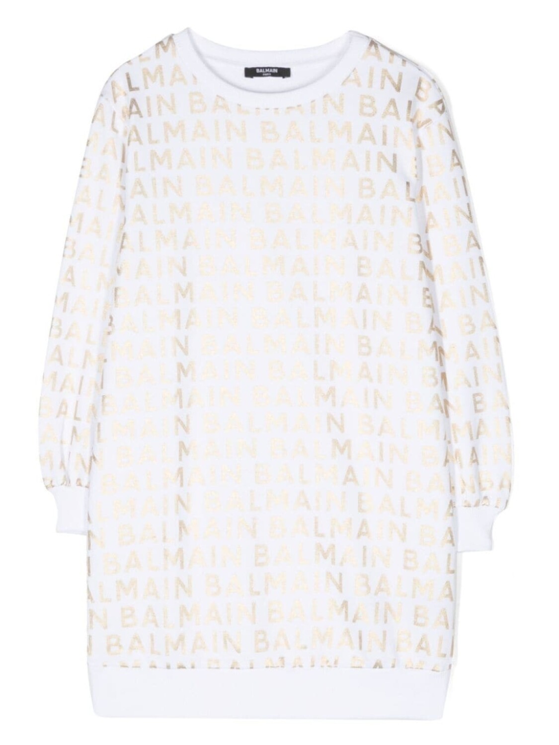 Balmain Kids платье-толстовка с логотипом, белый
Balmain Kids платье-толстовка с логотипом, белый