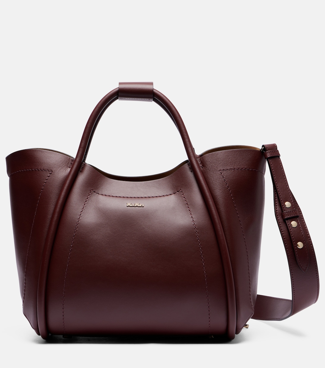 Средняя кожаная сумка-тоут Marin Max Mara, Ultra Blush
Средняя кожаная сумка-тоут Marin Max Mara, Ultra Blush