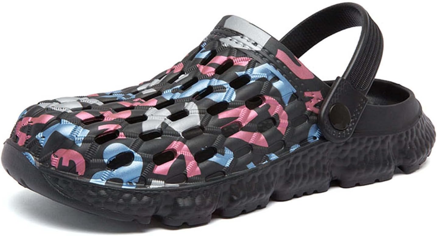 Мужские садовые кломпы камуфляжные водные сандалии спортивные кломпы легкие противоскользящие резиновые туфли Meidiastra, черный
Мужские садовые кломпы камуфляжные водные сандалии спортивные кломпы легкие противоскользящие резиновые туфли Meidiastra, черный
