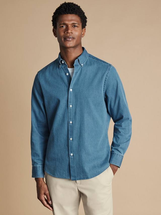 Хлопковая рубашка Slim Fit Charles Tyrwhitt
Хлопковая рубашка Slim Fit Charles Tyrwhitt