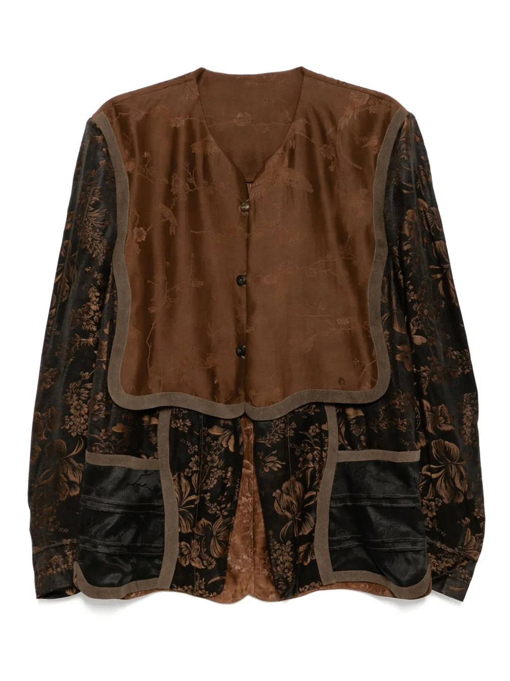 Шелковый пиджак COMMUNS, коричневый
Шелковый пиджак COMMUNS, коричневый