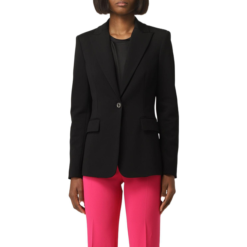 Весна-Лето 2022 Бизнес-костюм Пиджак Женский Черный PINKO
Весна-Лето 2022 Бизнес-костюм Пиджак Женский Черный PINKO