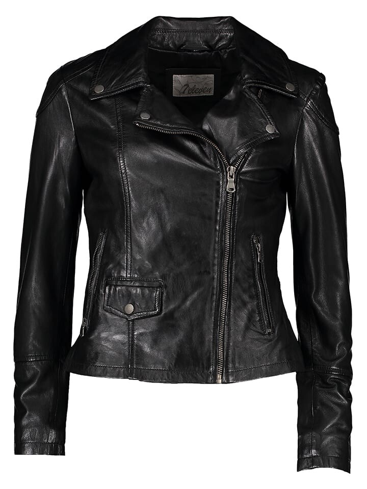 Кожаная куртка 7eleven Lederjacke Atti, черный
Кожаная куртка 7eleven Lederjacke Atti, черный