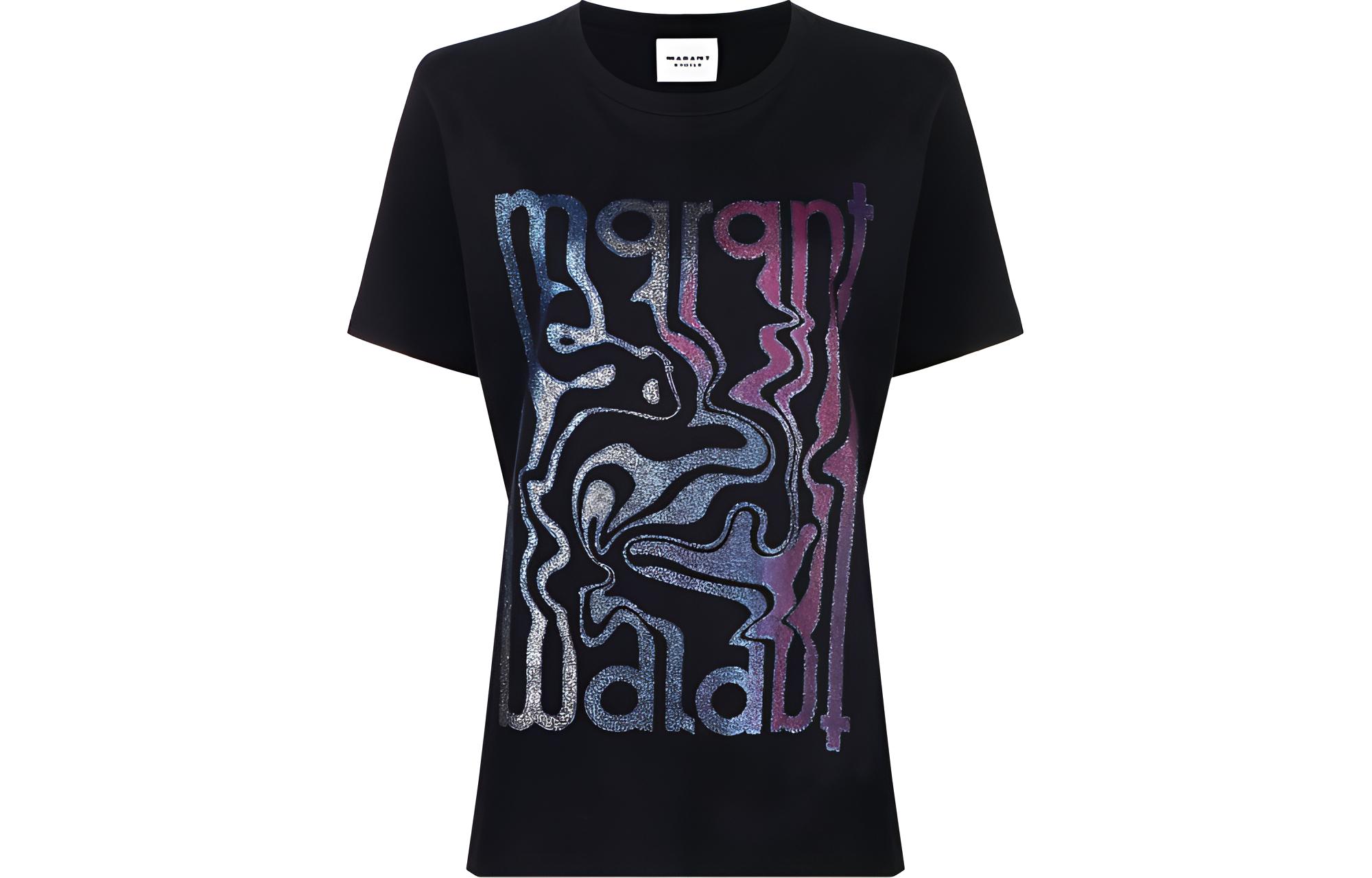 Футболка с принтом ISABEL MARANT ETOILE, черный
Футболка с принтом ISABEL MARANT ETOILE, черный