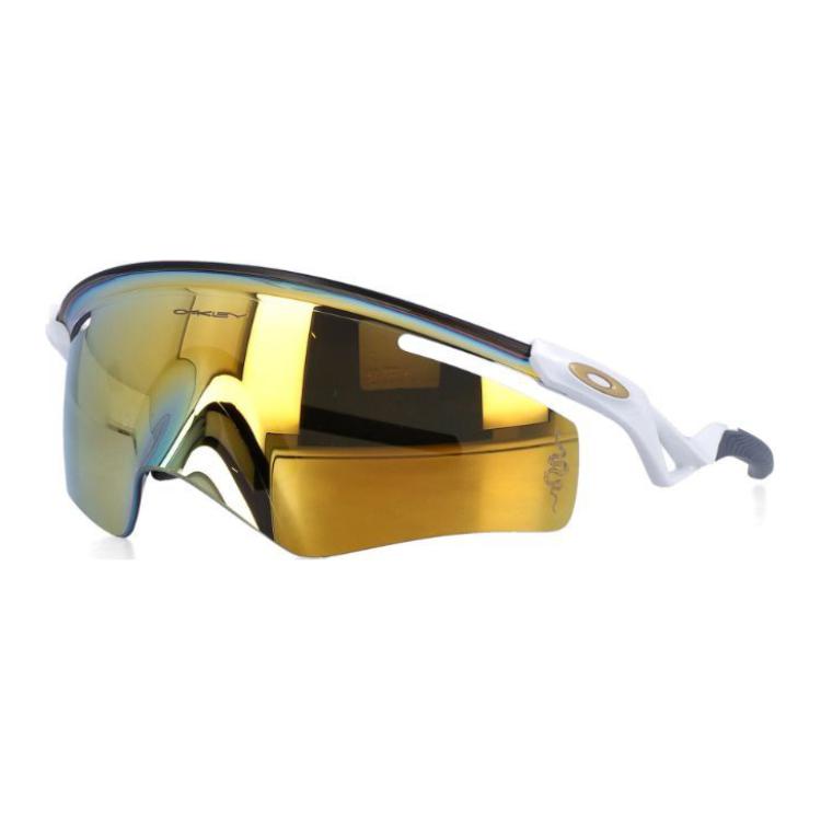 Oakley Ацетатные солнцезащитные очки неправильной формы женские белые, White
Oakley Ацетатные солнцезащитные очки неправильной формы женские белые, White