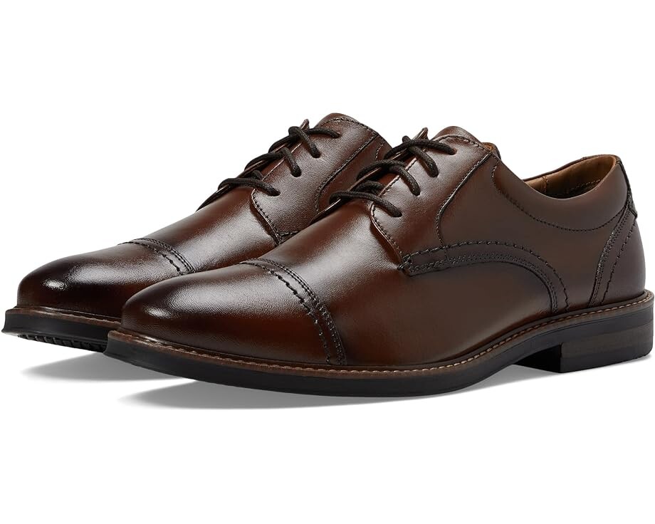 Оксфорды Nunn Bush Calderone Cap Toe, цвет Cognac 
Оксфорды Nunn Bush Calderone Cap Toe, цвет Cognac