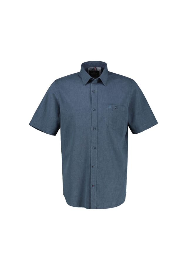 Рубашка с коротким рукавом больших размеров Lerros, синий
Рубашка с коротким рукавом больших размеров Lerros, синий