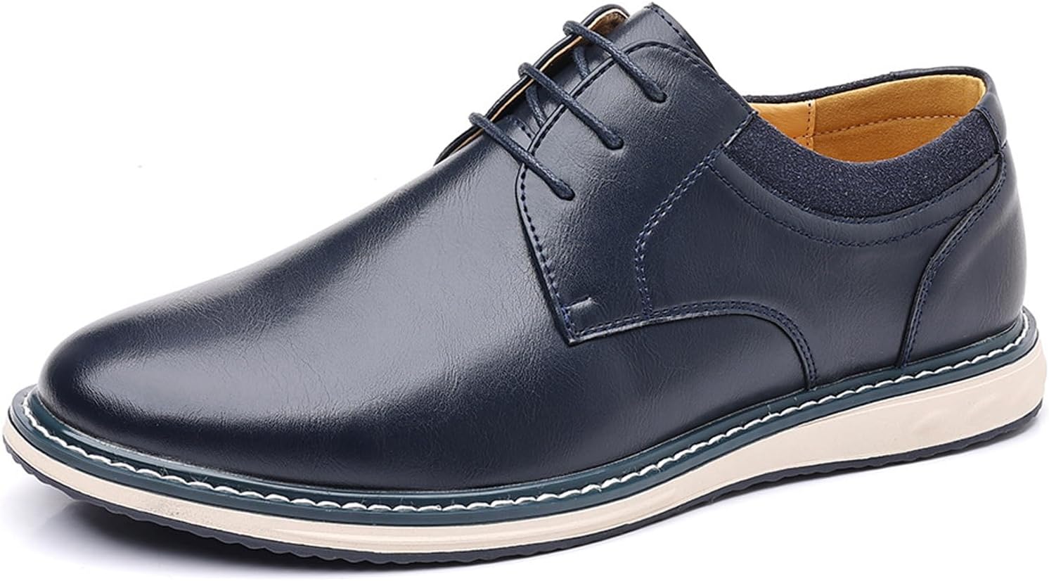 Мужские классические туфли-оксфорды на шнуровке из полированной кожи, модные, с плоской подошвой, низкие, мягкая подошва, туфли, кроссовки для торжественных мероприятий, вечеринок, повседневные, деловые, дерби под смокинг Tznbgge, синий
Мужские классические туфли-оксфорды на шнуровке из полированной кожи, модные, с плоской подошвой, низкие, мягкая подошва, туфли, кроссовки для торжественных мероприятий, вечеринок, повседневные, деловые, дерби под смокинг Tznbgge, синий