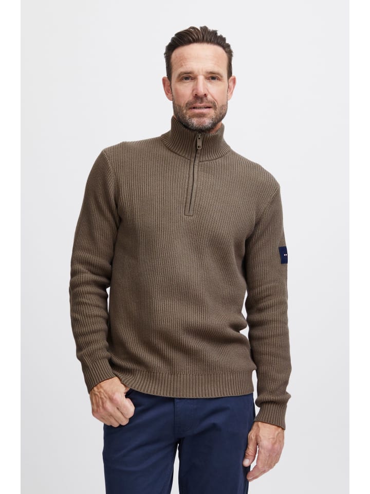 Вязаный свитер FQ1924, коричневый 
Вязаный свитер FQ1924, коричневый