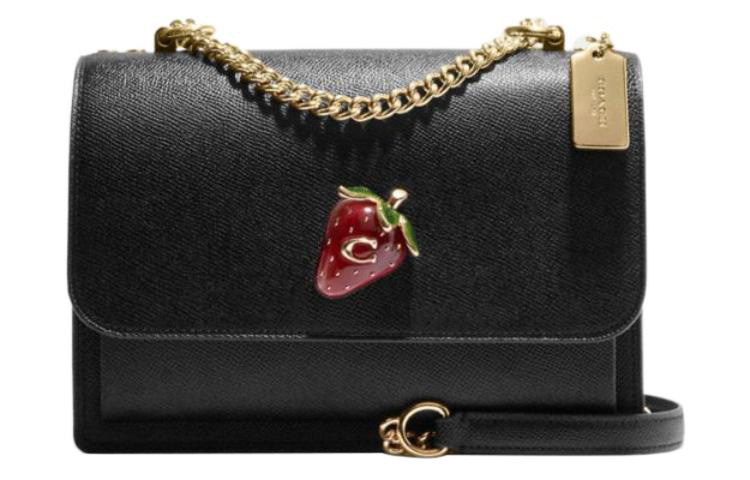 COACH Кожаная сумка через плечо на цепочке
COACH Кожаная сумка через плечо на цепочке