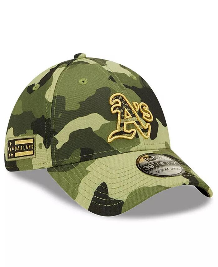 Мужская камуфляжная гибкая кепка Oakland Athletics ко Дню вооруженных сил 2022 39THIRTY New Era, зеленый
Мужская камуфляжная гибкая кепка Oakland Athletics ко Дню вооруженных сил 2022 39THIRTY New Era, зеленый