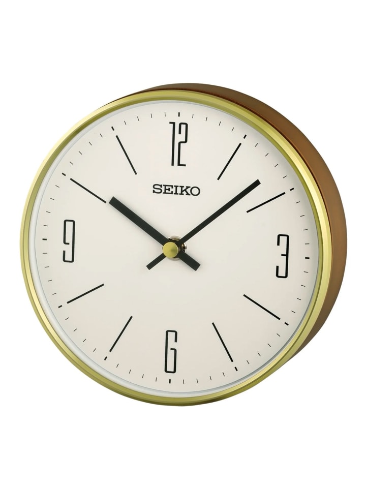 Seiko Настольные часы, дерево/золотистый цвет
Seiko Настольные часы, дерево/золотистый цвет