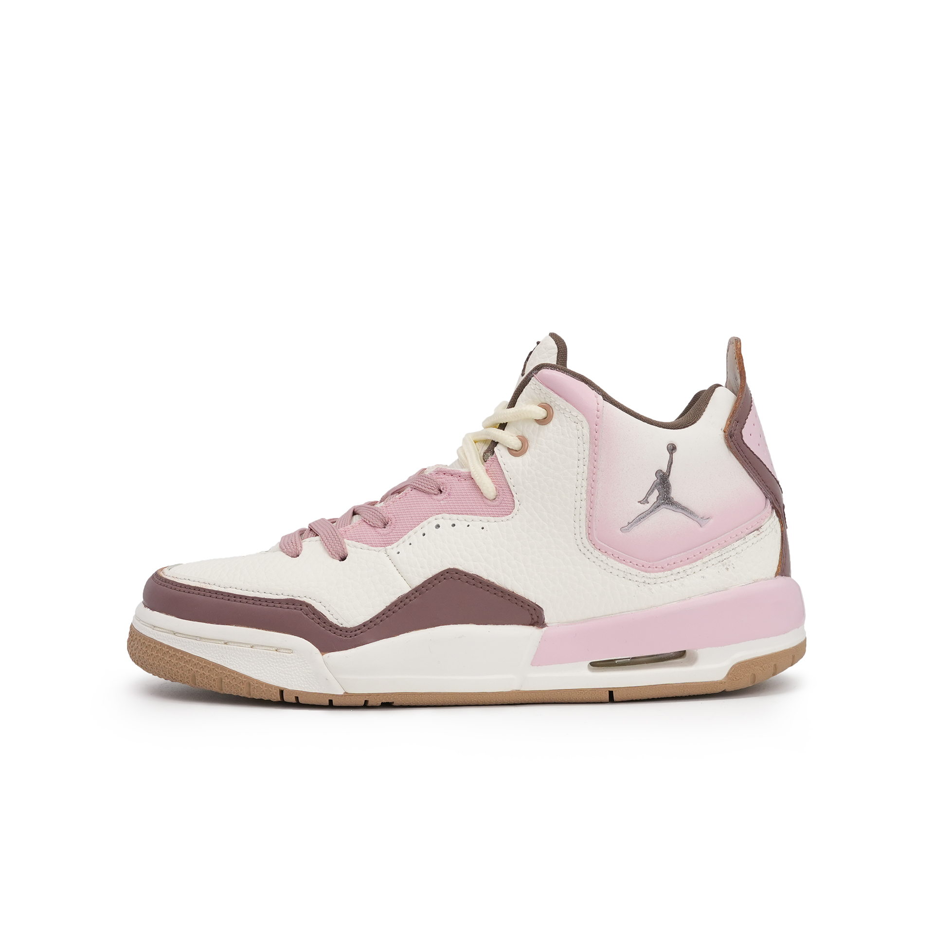 Баскетбольные кроссовки Courtside 23 с мягкой подошвой, устойчивые к истиранию и скольжению, средней высоты, для подростков Jordan, розовый
Баскетбольные кроссовки Courtside 23 с мягкой подошвой, устойчивые к истиранию и скольжению, средней высоты, для подростков Jordan, розовый