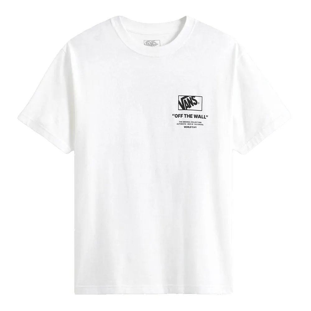 Футболка с коротким рукавом Vans Stockpile, белый 
Футболка с коротким рукавом Vans Stockpile, белый